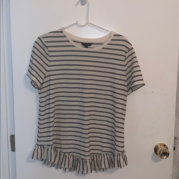 Banana Republic Stripes T-Shirt size medium - Picture 1 of 1